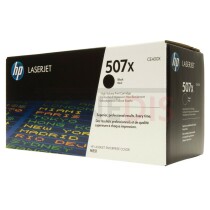 Originln tonerov kazeta HP 507X, HP CE400X (ern)