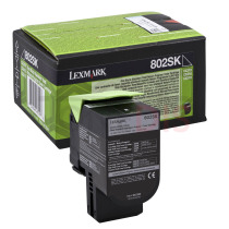 Originln tonerov kazeta Lexmark 80C2SK0 (ern)