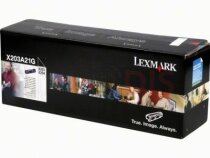 Originln tonerov kazeta Lexmark X203A21G (ern)