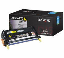 Originln tonerov kazeta Lexmark X560A2YG (lut)