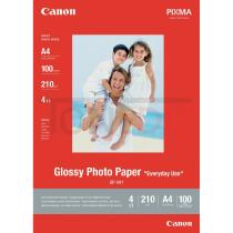 Fotopapr A4 Canon Glossy, 100 list, 210 g/m2, leskl, bl, inkoustov (GP-501)
