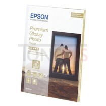 Fotopapr 13x18cm Epson Premium Glossy, 30 list, 255 g/m2, leskl, bl (C13S042154)