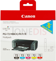 Sada originlnch npln Canon PGI-72 MBk/C/M/Y/R